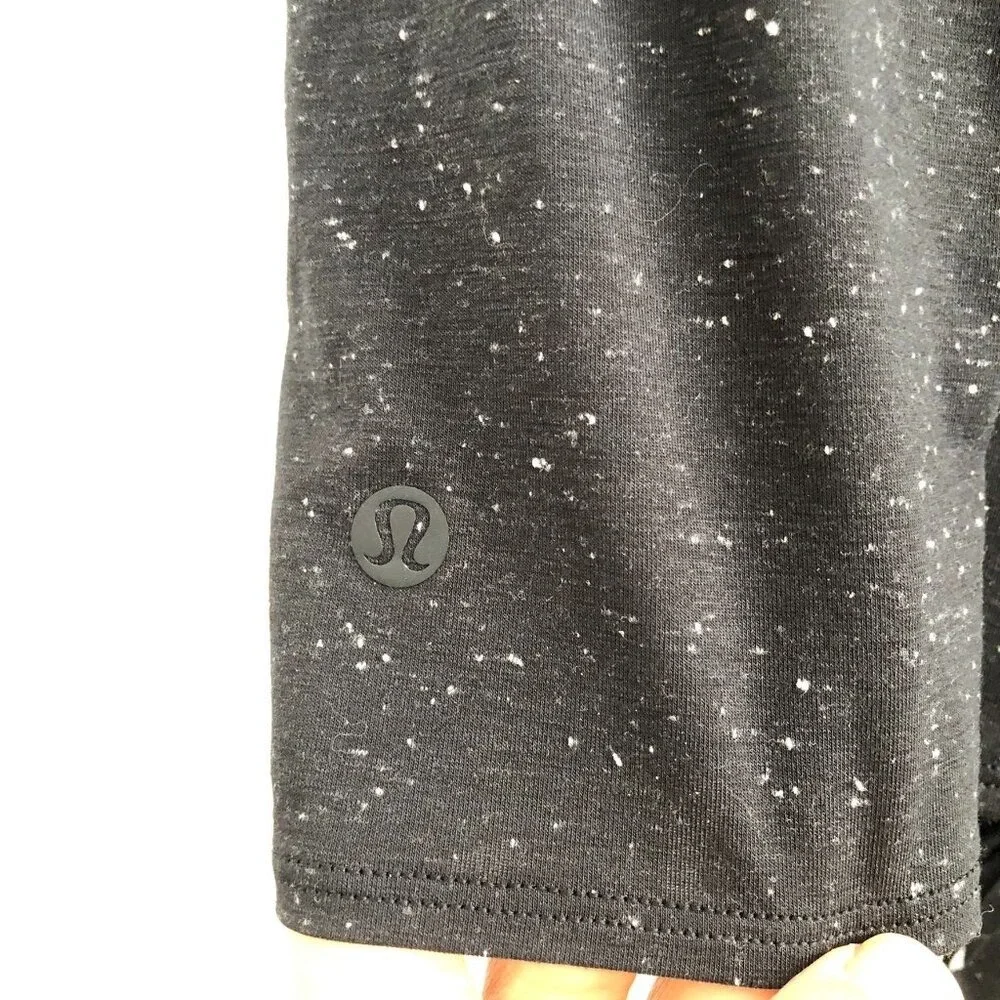 LULULEMON Time to Restore Mock Neck Short Sleeve No Size Tag Check Measurements